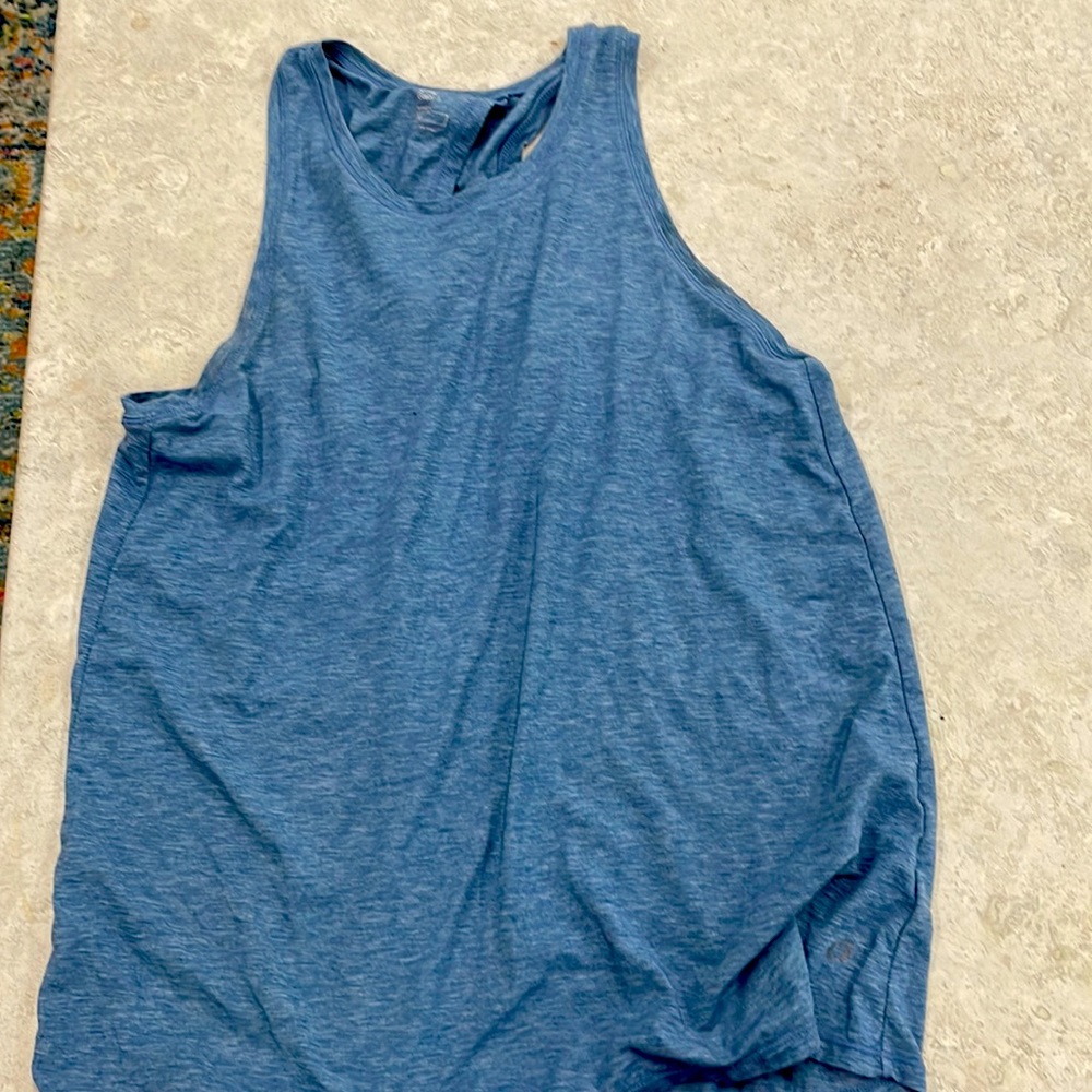 Gap fit tank light blue